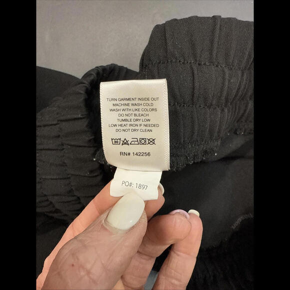 Figs SCRUB Bottoms Black Surgical Drawstring Small MEDICAL UNIFORM Preppy Trendy - Picture 10 of 12